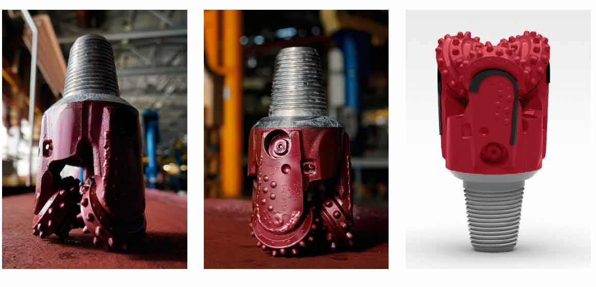 Brocas tricônicas TechnoPro Volga Burmash para construção e poço artesiano