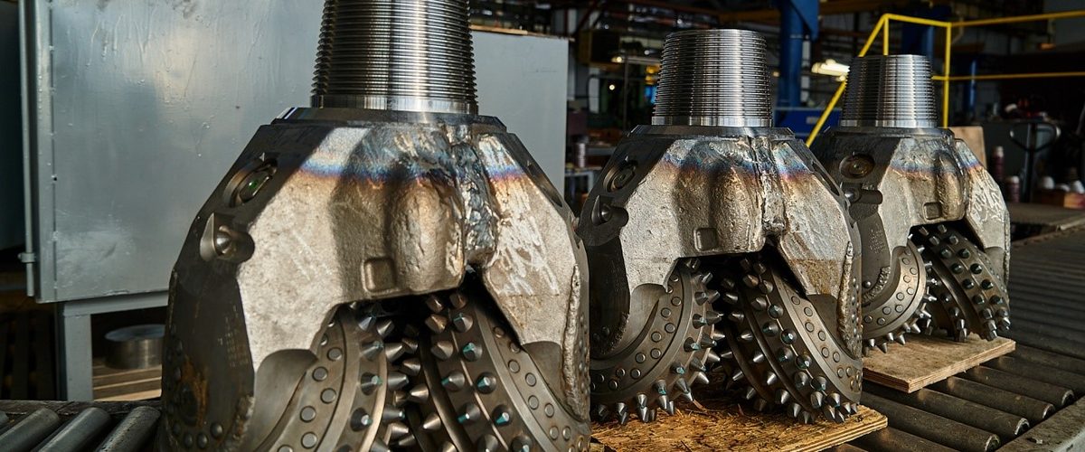 Brocas tricônicas de aço Volga Burmash com insertos de carboneto de tungstênio